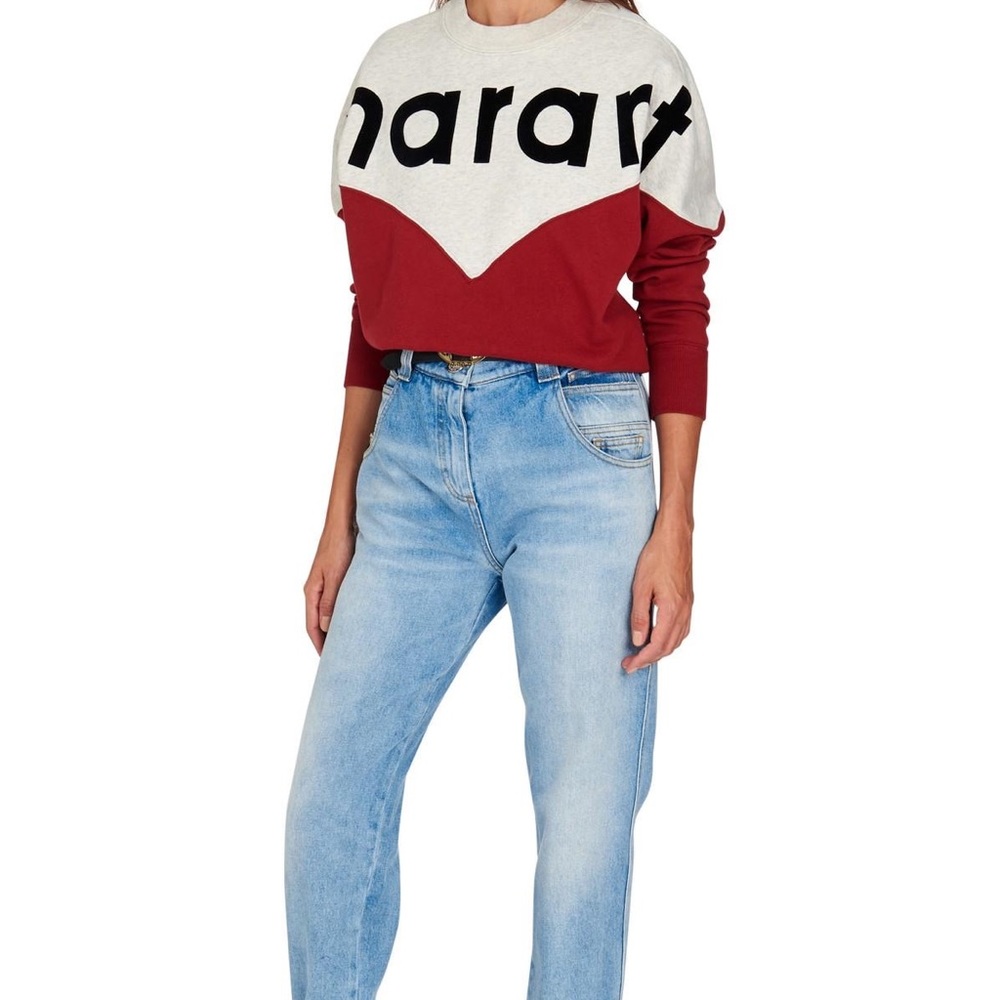 Isabel Marant Etoile Houston Sweatshirt in RED (sold out color!)